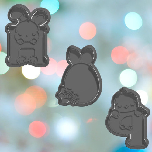 Easter HOP Cookie Cutter Set