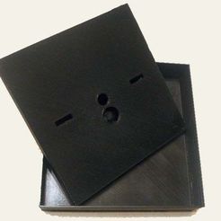 featured_preview_r1.jpg Free STL file Parametric ceiling mounting electrical box for Coiaca boards and Sonoff Basic・3D print object to download