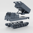 8.png M270 MLRS (Multiple Launch Rocket System) (US, Cold War) (1:56 and 1:100 scale)