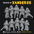h4-45-54-u45-5.png [X4NDERSS 1⁄48] MILITARY SET 41 • MODERN WARFARE • ARMY • MODULAR • LEGION SCALE • SOLDIER • SOLDIERS • MARINE • RONIN SEAL • SAMURAI • JAPANESE • SPECIAL FORCES • ROYAL SPEC OPS • SWAT • MINIATURE • 3D PRINT • PRINTING •