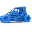51.jpg Diecast Midget car while turning Scale 1:25