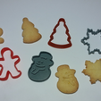 Capture d’écran 2017-11-15 à 17.54.43.png Free STL file Christmas Cookie Cutter・3D printable design to download