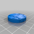 Gallen.png Personalised 32mm bases for Orc / Ork Units for Dungeons & Dragons, Warhammer, 40k or other Tabletop Games