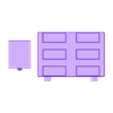 Dresser.stl Mini Furniture (bedroom)