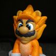 Giga-Cat-Mario-Painted.jpg Файл STL Гигантский кот Марио (легкая печать без поддержки)・Модель для загрузки и 3D-печати