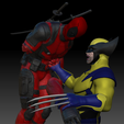 ggh.png Deadpool 3 : Wolverine Vs Deadpool FAN-ART STL