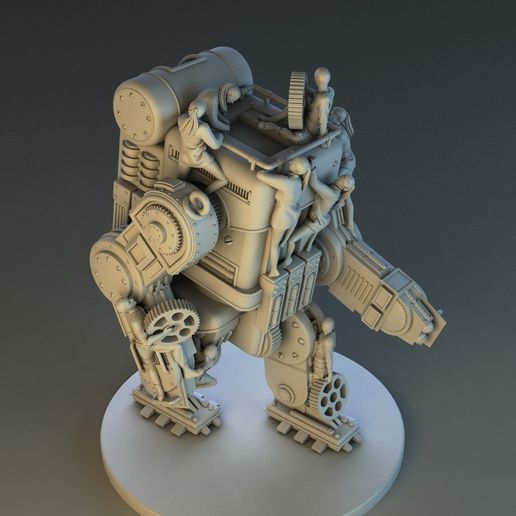 STL file Retro-futuristic robots・Model to download and 3D print・Cults