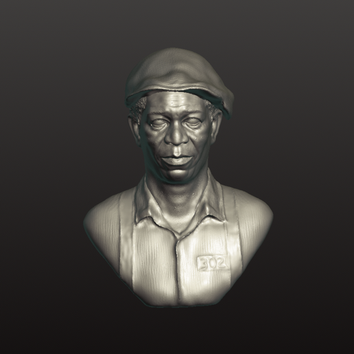 Morgan Freeman Morgan Freeman 3D model