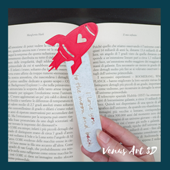 1.png Download STL file 💖 LOVE YOU TO THE MOON AND BACK BOOKMARK 💖 • 3D print design, Venus_Art