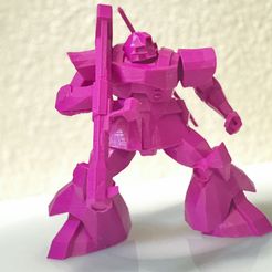 IMG_5399.jpg OBJ-Datei MS-09 Dom Gundam mit Auge 🔴・3D-druckbare Vorlage zum herunterladen