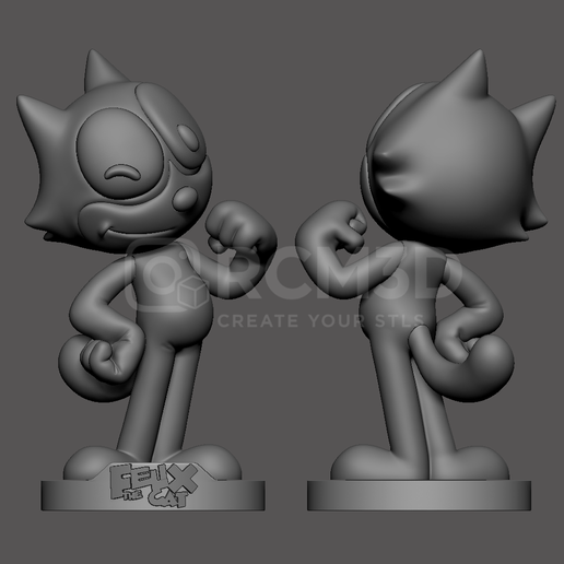 Screenshot_388.png Estatua del Gato Félix Multipartes Multicolor