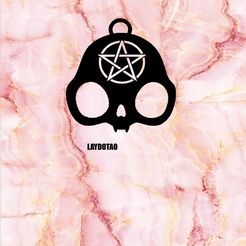 Sin-título.jpg PENDENTIF CHAT PENDENTIF CRÂNE GOTHIQUE CERCEAU LUNE