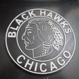 334274375_547964063981209_847500093856605007_n.jpg Retro Chicago Black Hawks Wall Plaque