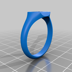 White_Power_Ranger_Signet_ring_25mm_.png Fichier 3D gratuit White Power Ranger Signet Ring・Modèle pour imprimante 3D à télécharger