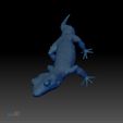 3DPrint1.jpg Leopard Gecko (Color Shape)-STL 3D Print File - with Full-5