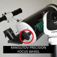 Maksutov-focus-wheel-SAXF.jpg Maksutov 3D printed focus wheel mod telescope