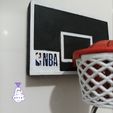 IMG2.jpg Basketball hoop key holder and basketball ball keychain