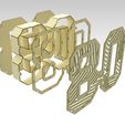 80_modelo-3d_Tapa-Estrella_render-ensamble.jpeg 3D Number 80 Gift Box Design For Laser Cut & CNC Router