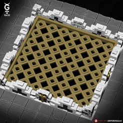 Pyramid_Medium_Terraza-07.jpg Fichier STL Belvédère pyramidal moyen - Modèle C・Plan imprimable en 3D à télécharger