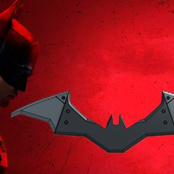 BAT-background3.jpg Fichier STL gratuit LE BATMAN 2022 batarang・Objet imprimable en 3D à télécharger