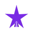 star1.stl Illuminated Christmas Star