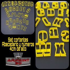 36222628_873042869554952_3965180190681726976_n.jpg STL file Alphabet cookie cutter・3D print design to download