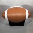 Football-STL-6.jpg Fichiers STL de football réaliste grandeur nature et support - NO AMS - LICENCE COMMERCIALE