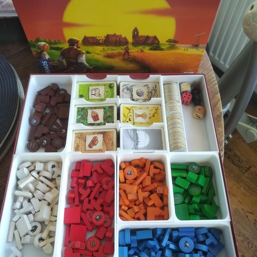 rys4.jpg Catan - Organizer - Deux grandes extensions dans une seule boîte Modèle d'impression 3D