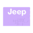 jeep logo.stl Jeep Logo bagde