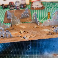 Basilica Ruins in Pieces