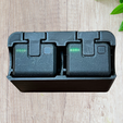 Etsy-PhotoRoom-2.png 3D Printed Storage Box for 2 DJI Avata Batteries - Protection and Transportation Made Easy