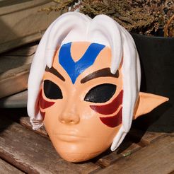 fiercedeity2.jpg Fichier STL Masque de divinité féroce・Modèle pour imprimante 3D à télécharger