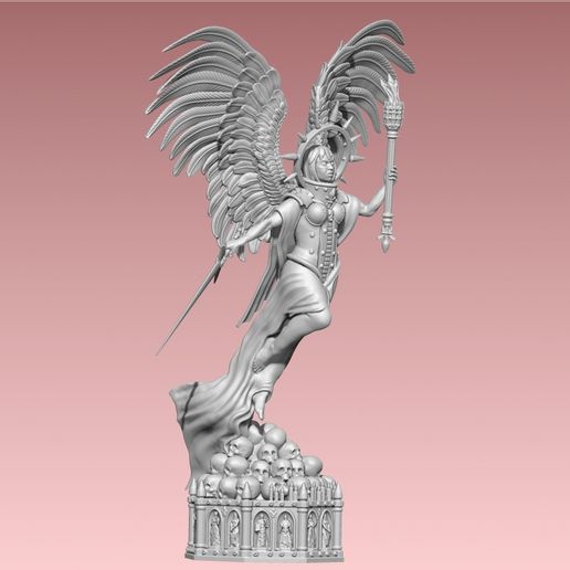 render_celestine_3.jpg Archivo STL estatua de san celestino warhammer・Modelo de impresión 3D para descargar, 3d-fabric-jean-pierre