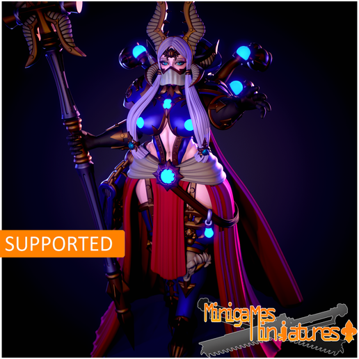 Bastet sorcerer figurine