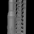 13.jpg Nasa Saturn V Rocket and Launch Pad Apollo 3D model, file STL OBJ for 3D Printer