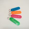 llaveros-casa.jpg Key rings x 4: Bathroom, barbecue area, corridor, laundry room