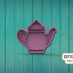 Tetera.jpg Teapot Cookie Cutter Teapot M1