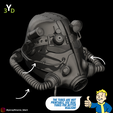4.png Fallout T45 Power Armor Helmet 1:1 Replica