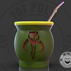 marca-de-agua1.jpg Free STL file MATE - BOBA FETT・3D printable design to download