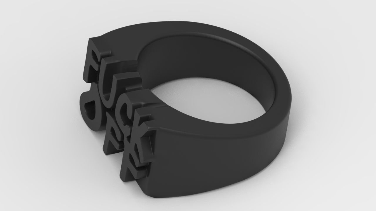 Download Stl File Ring • Object To 3d Print • Cults