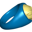 ARside.png Alien Signet Ring with Resizing Instructions