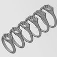 wf0.jpg Open V sides signet ring US sizes 5to10 3D print model