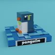 pinguim-1.jpg Minecraft penguim model | STL file for 3D printing