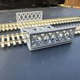 IMG_7157.jpg Model Railway Double Track Straight Bridge Deck Lattice Sides