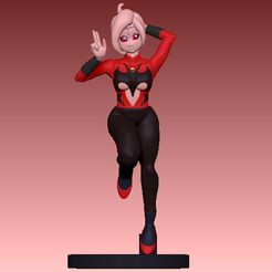 m1.jpg 3D file Majin girl, dragonball xenoverse・3D print design to download