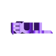 Text Flip - Bull 3.0 B.stl Перелистывание текста - Бык 3.0