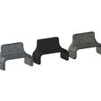 Benchs-07.JPG Miniature concrete park benches prop 3D print model