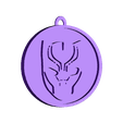 Black Panther.stl Marvel Superhero Logo Keychains Pack