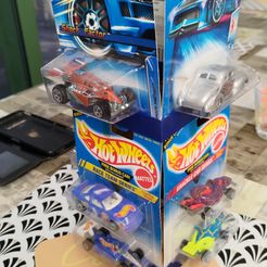 Archivo STL gratis Expositor Premium Hot Wheels 🥵・Plan de impresión en 3D  para descargar・Cults