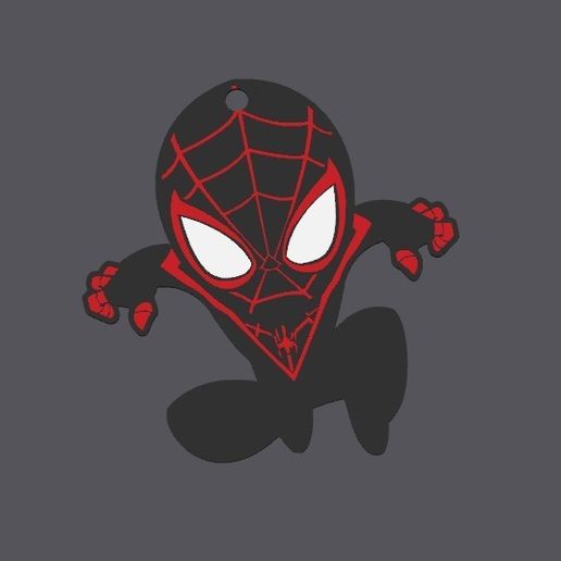 Keychain Miles Morales 3